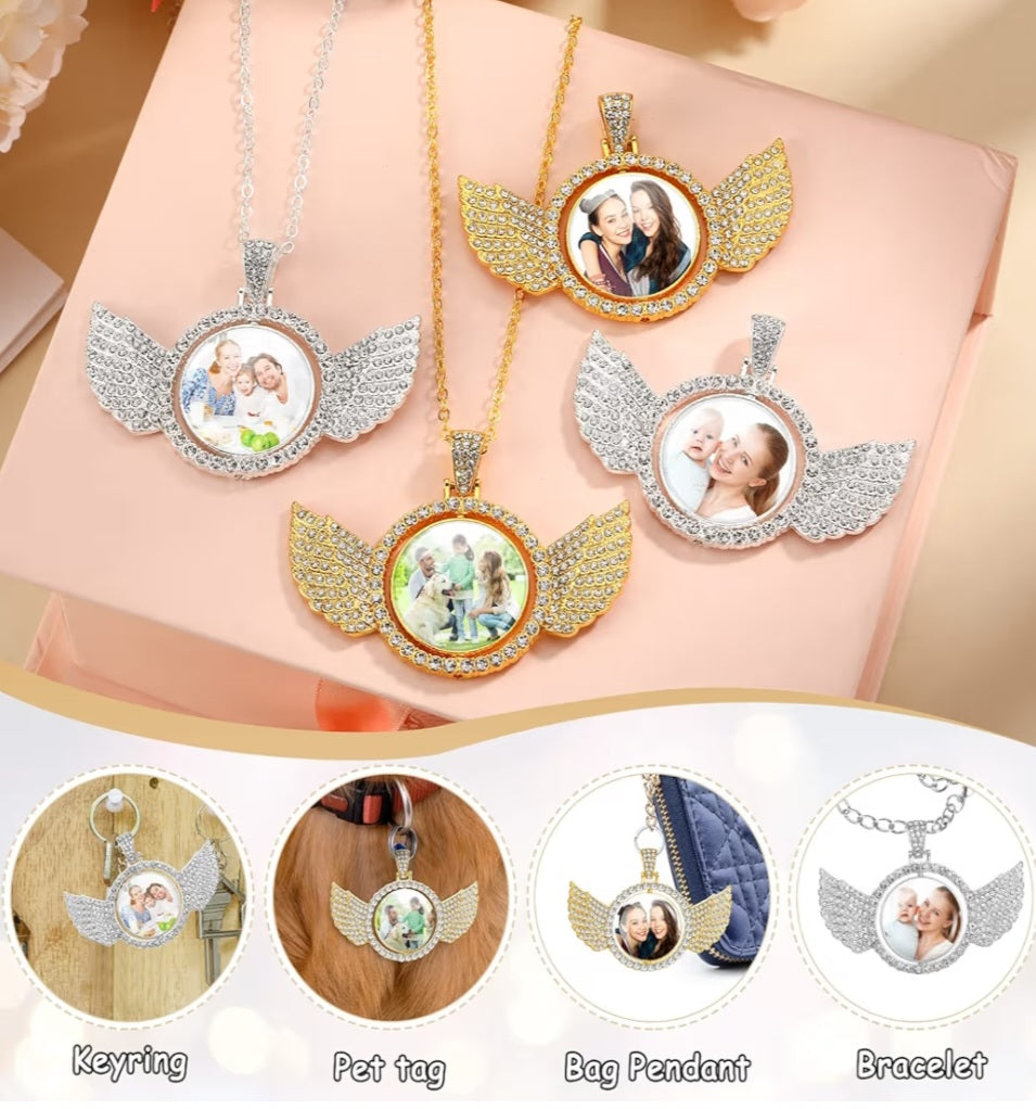 Customized Hearted/Circle Wings ICE OUT