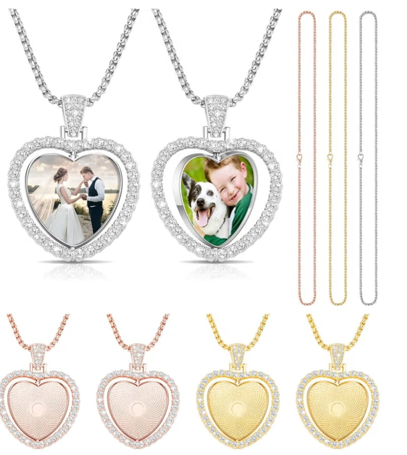 Customized Square/ Heart ICED OUT