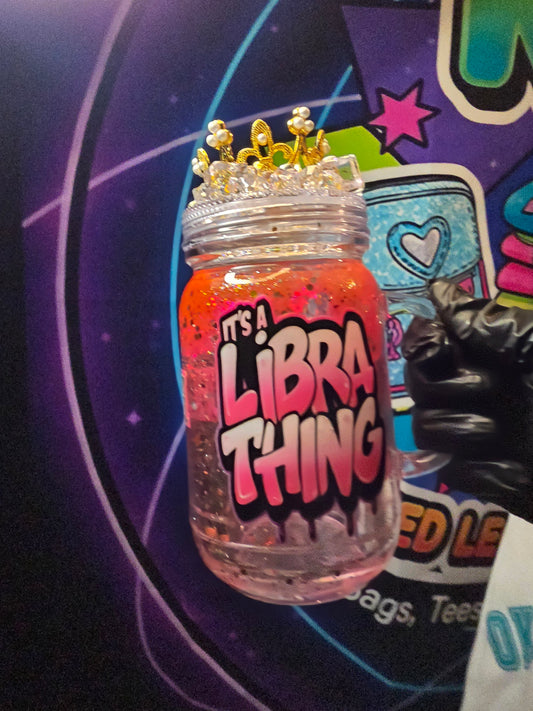 Customized Snow Globe Tumbler