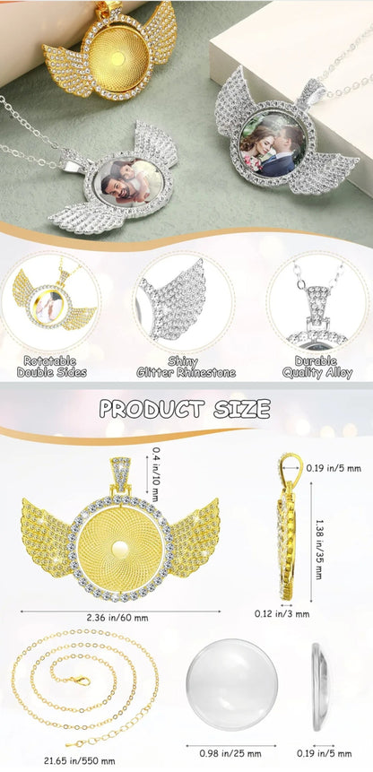 Customized Hearted/Circle Wings ICE OUT