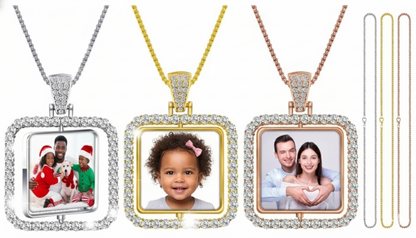 Customized Square/ Heart ICED OUT