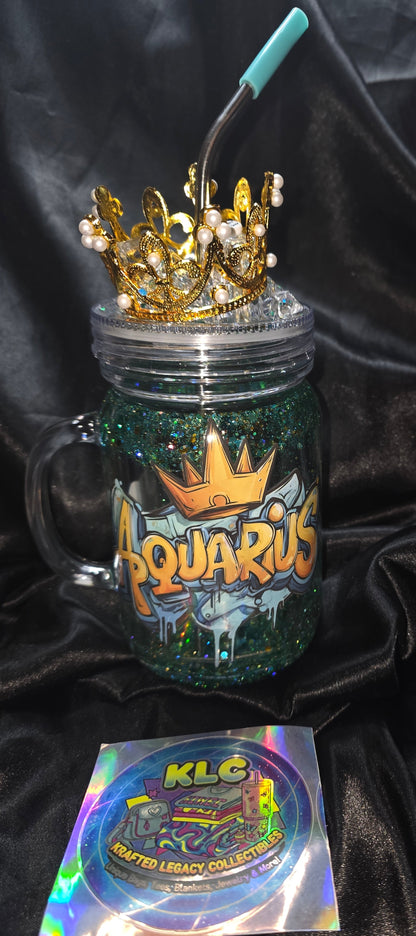 Customized Snow Globe Tumbler