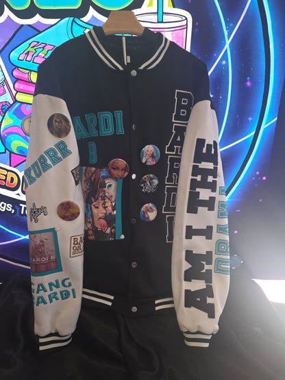 Customized #1 Fan Varsity Jacket